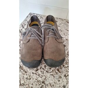 Keen Mosey Derby Mens Brown Suede Lace Up Oxford Shoes 1024948 Size 10
